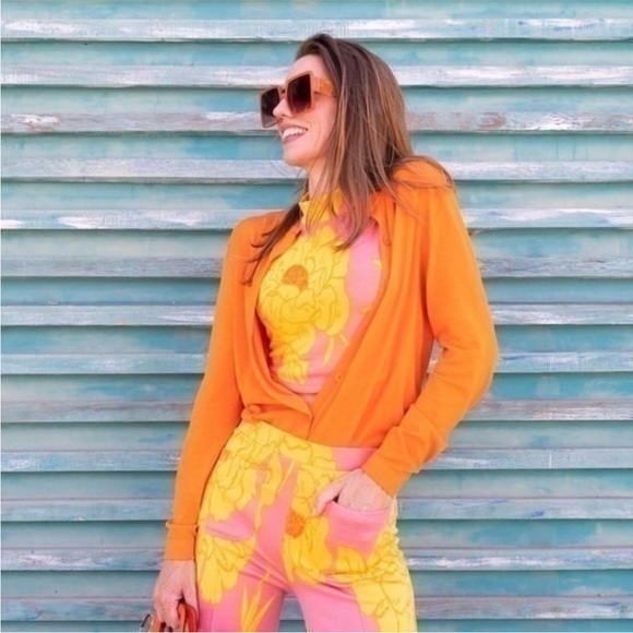 NEW Zara Floral Jacquard Sleeveless High Neck Crop Top - Picture 6 of 11